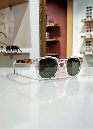 New Boss Yeşil Leopar Güneş Gözlüğü