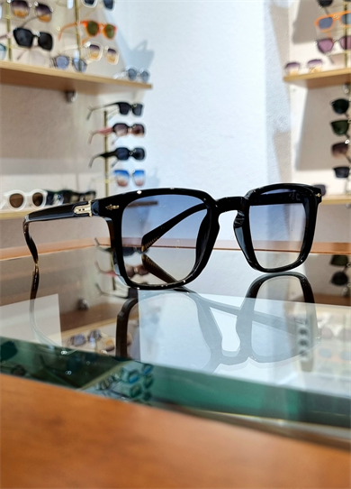 Paris New Siyah Çerçeve Mavi Lens Güneş Gözlüğü