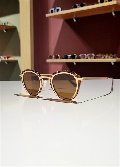 Rozza Leopar Çerçeve Kahve CamGüneş Gözlüğü