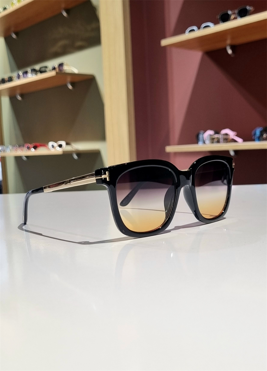 Fairy Black Frame Double Colored Güneş Gözlüğü