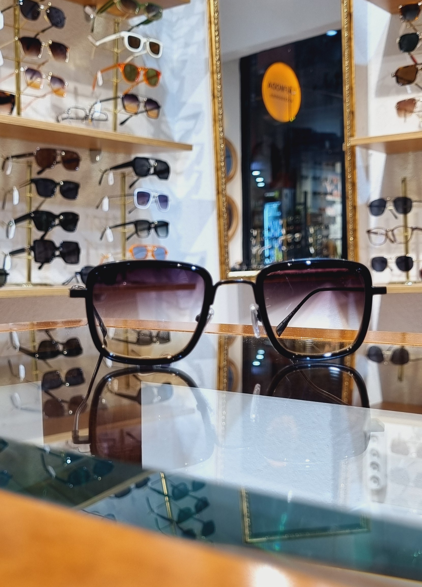 Soprano Small Siyah Çerçeve Renkli Lens Güneş Gözlüğü