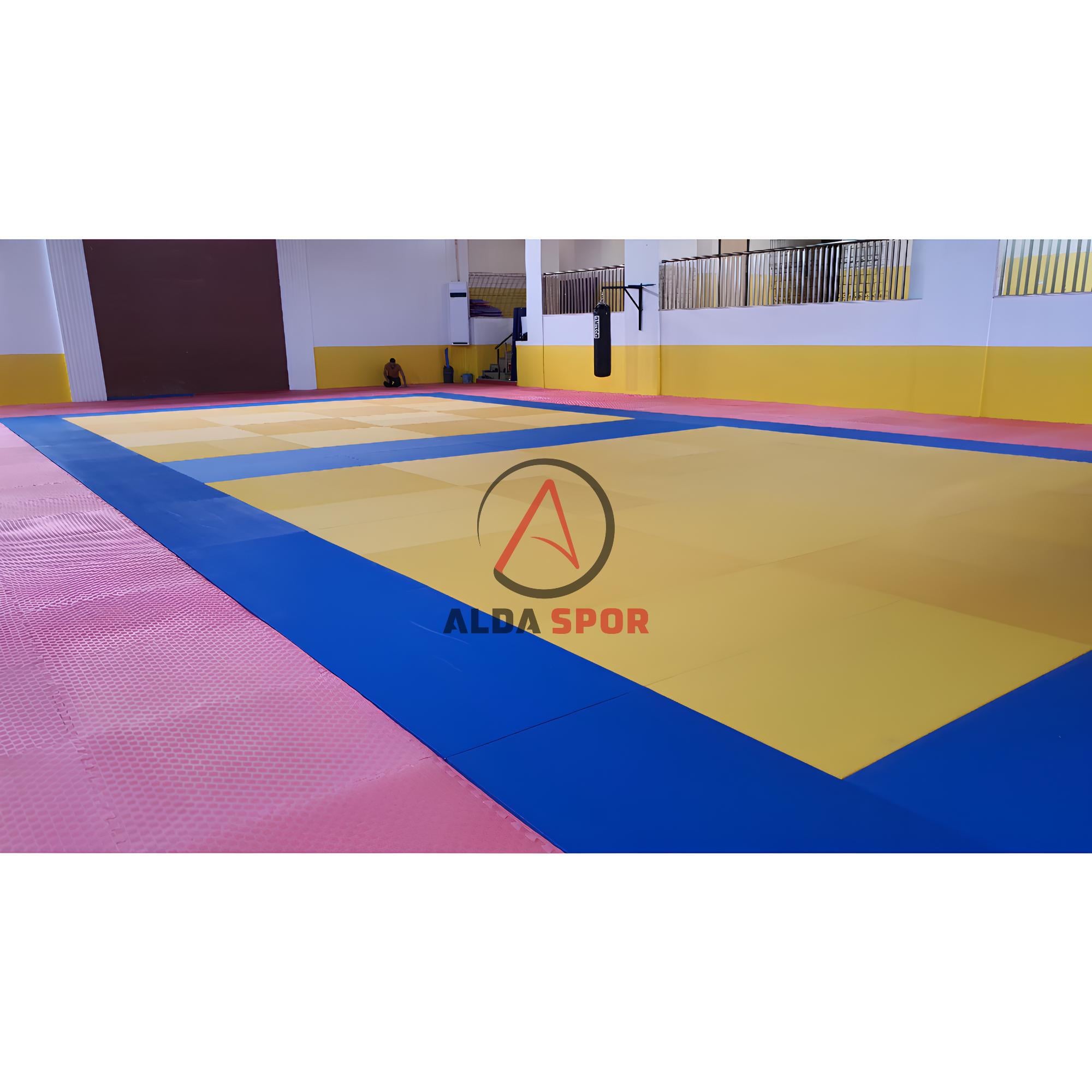 IJF Standartında 100x200x4 cm. Judo Minder Seti 