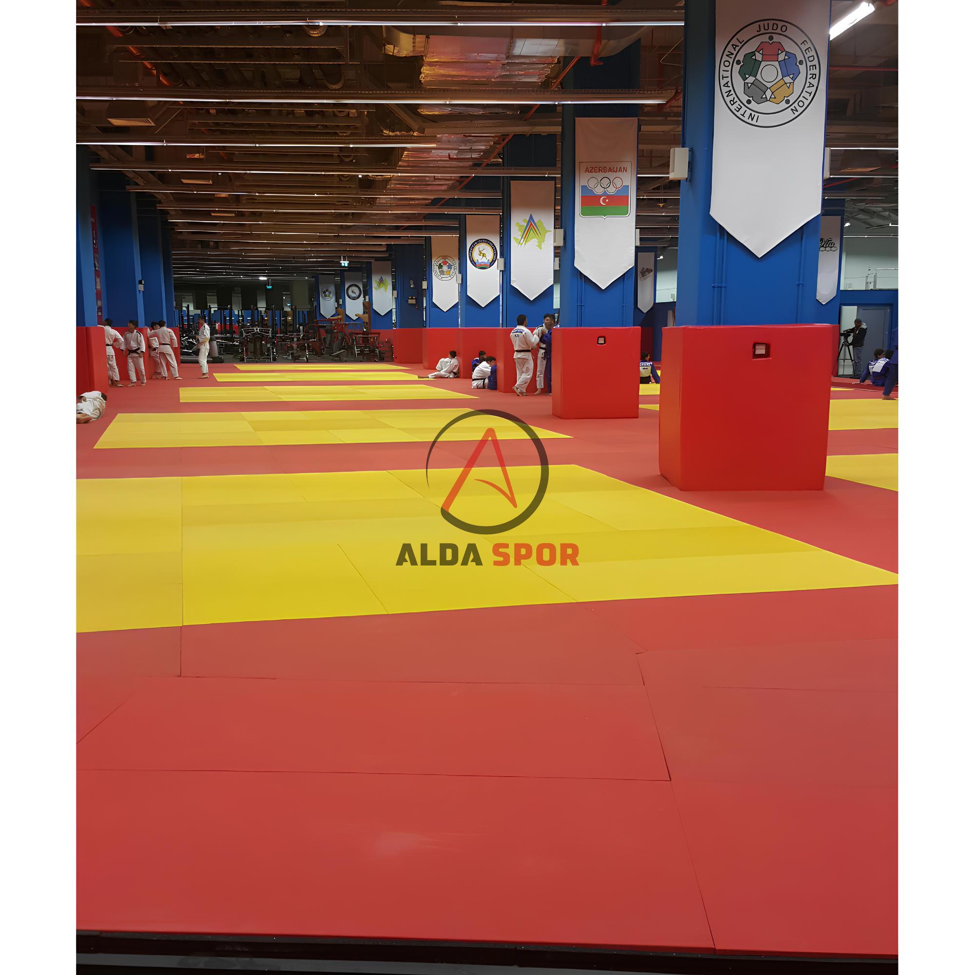 IJF Standartında 100x200x4 cm. Judo Minder Seti 