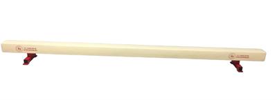 250 cm.Kısa Sabit Ayaklı Ahşap Denge Aleti 