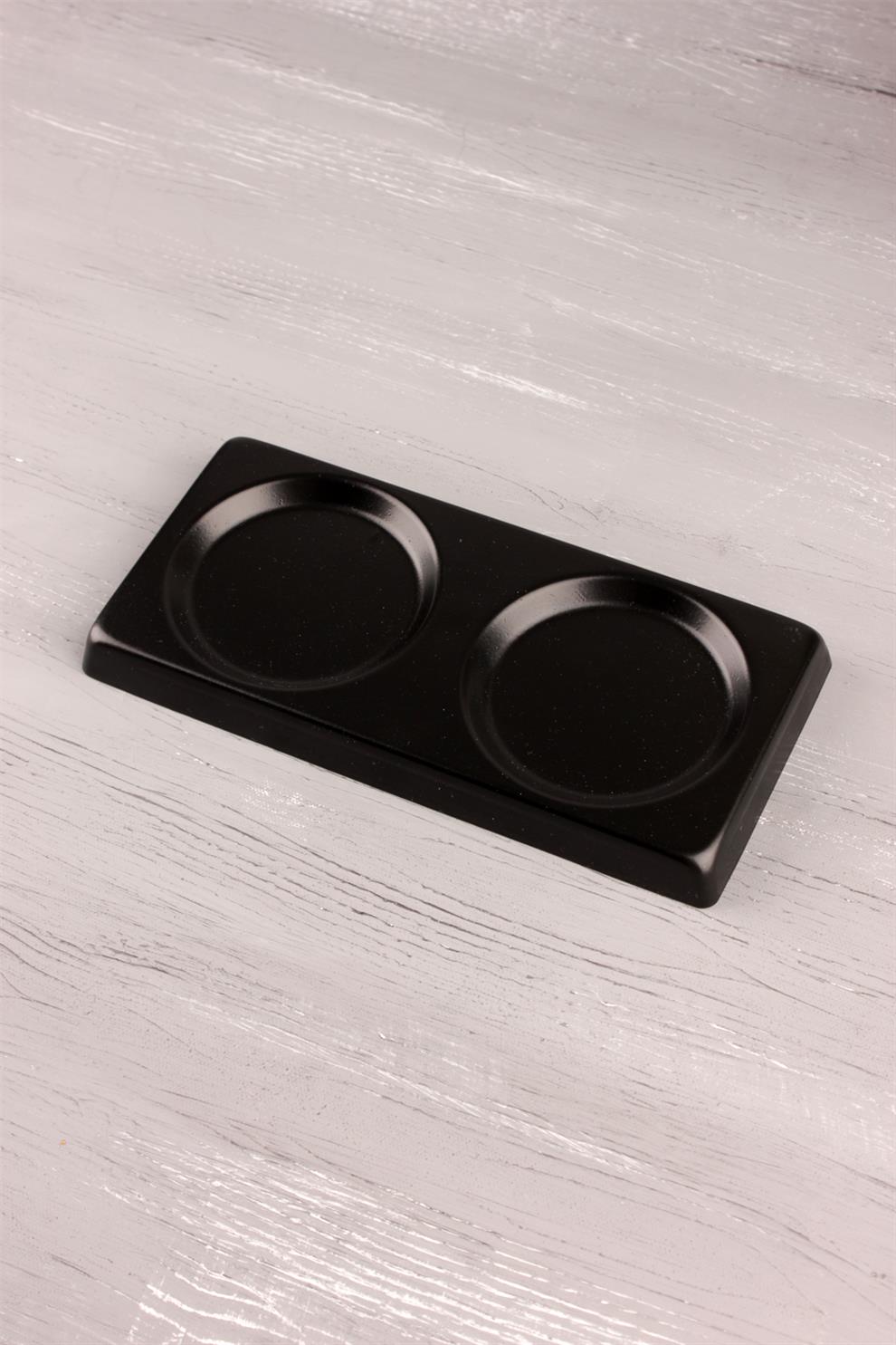 Mihel Vintage METAL SİYAH Yağlık Şişelik Altlığı