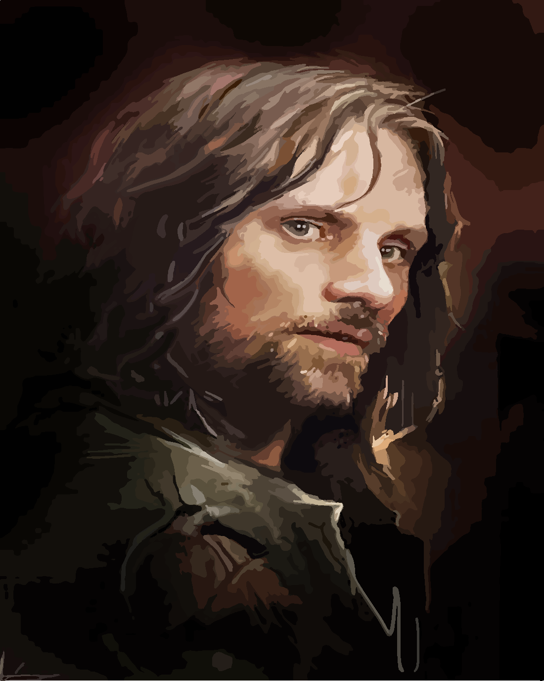 aragorn Boyama Seti 40x50 cm (Tuvale Gerili)