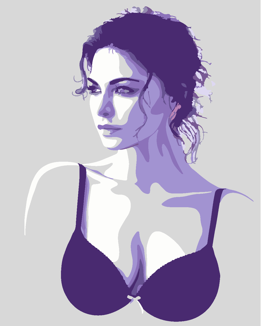 BİRAZ DAĞINIK Boyama Seti 40x50 cm (Tuvale Gerili)