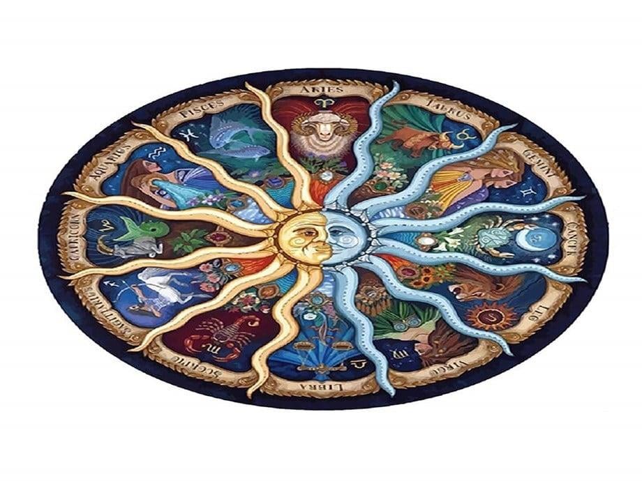 Burçlar Sayılarla Boyama Seti 40x50 cm (Tuvale Gerili)
