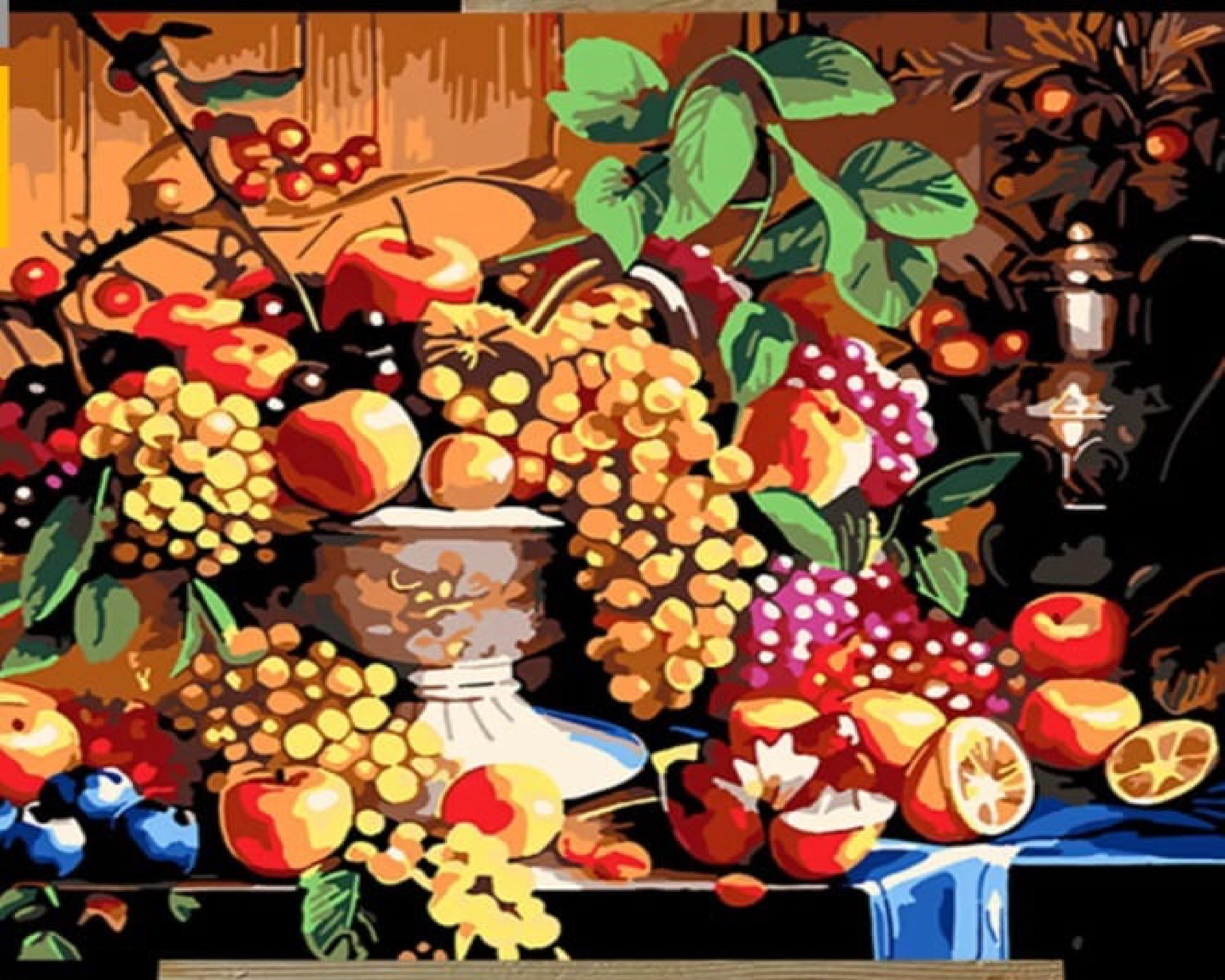Eski Vazo Boyama Seti 40x50 cm (Tuvale Gerili)