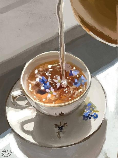 Lavender Sayılarla Boyama Seti  (Tuvale Gerili)