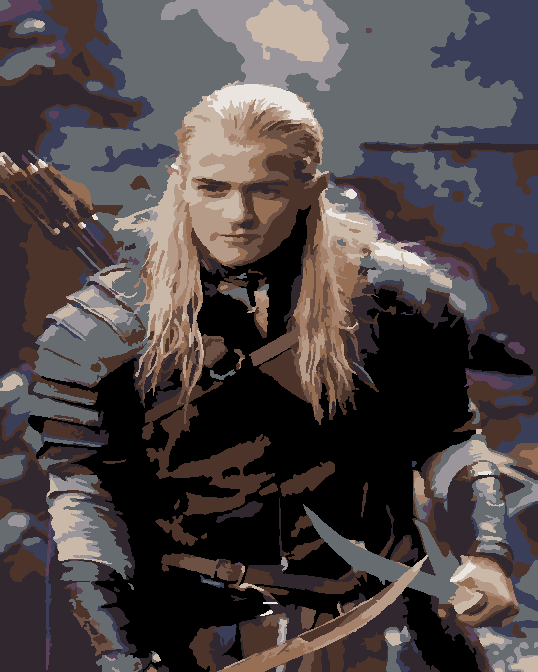 legolas Boyama Seti 40x50 cm (Tuvale Gerili)