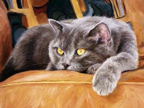 Leo Sayılarla Boyama Seti 40x50 cm (Tuvale Gerili)