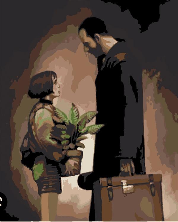 Leon Sayılarla Boyama Seti (Tuvale Gerili)