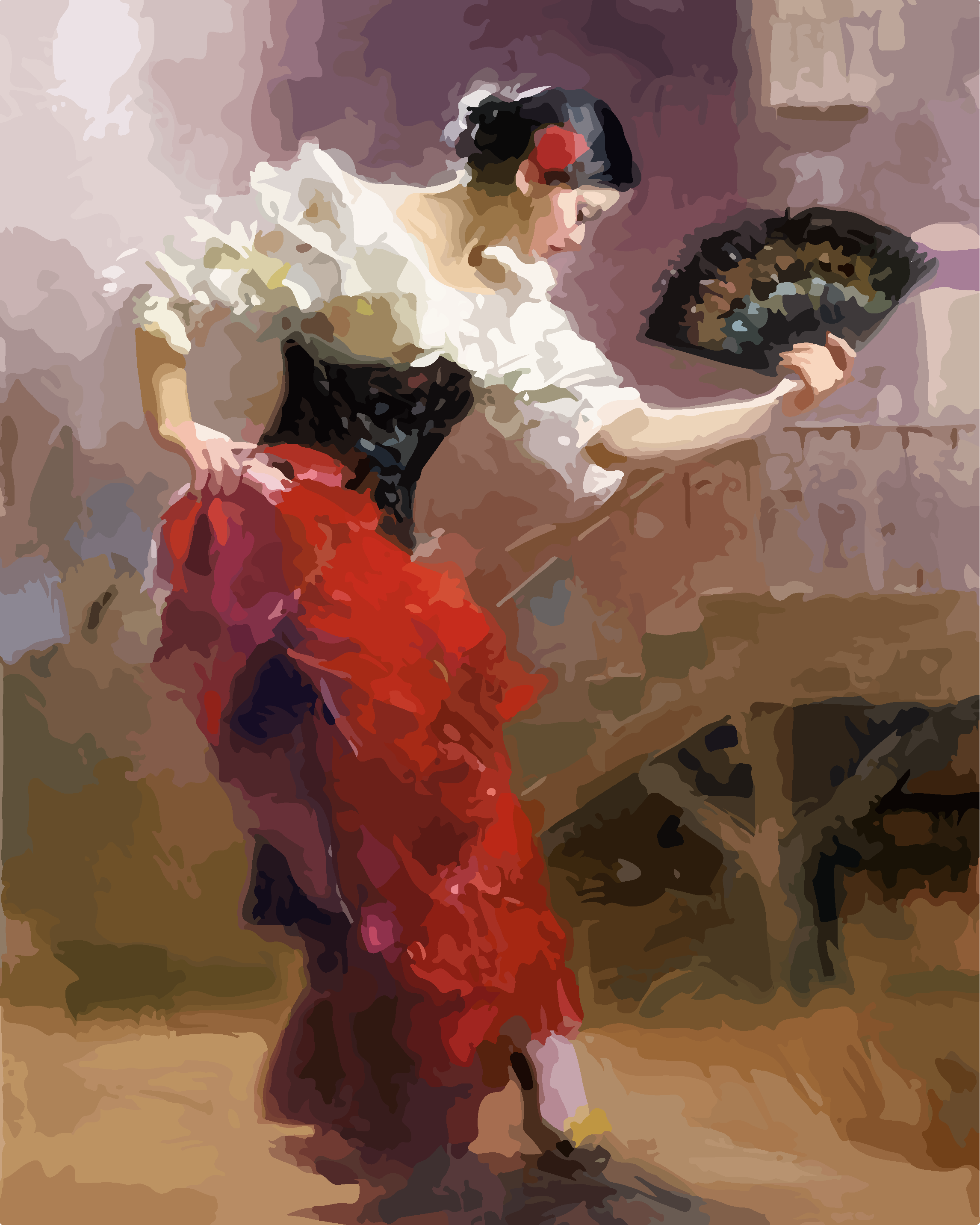 MADAM Boyama Seti 40x50 cm (Tuvale Gerili)