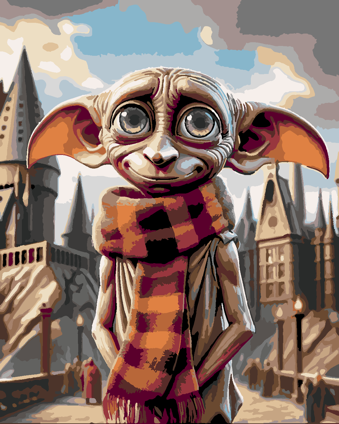ÖZGÜR DOBBY Boyama Seti 40x50 cm (Tuvale Gerili)