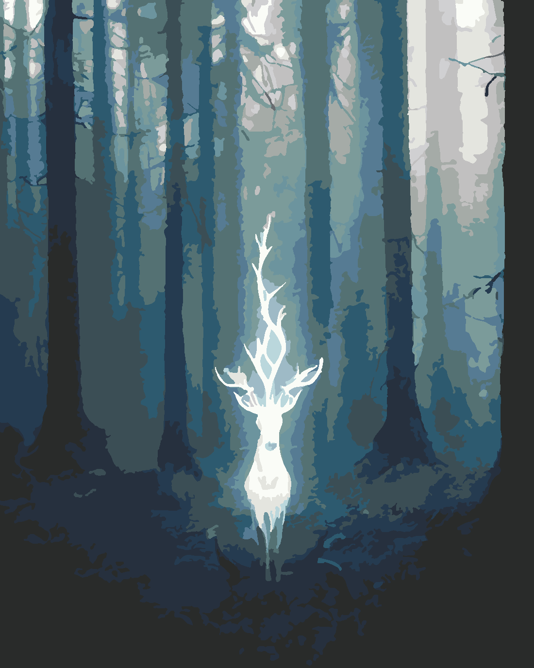 PATRONUM Boyama Seti 40x50 cm (Tuvale Gerili)