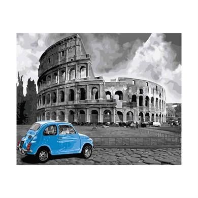 Roma Sayılarla Boyama Seti 40x50 cm (Tuvale Gerili)