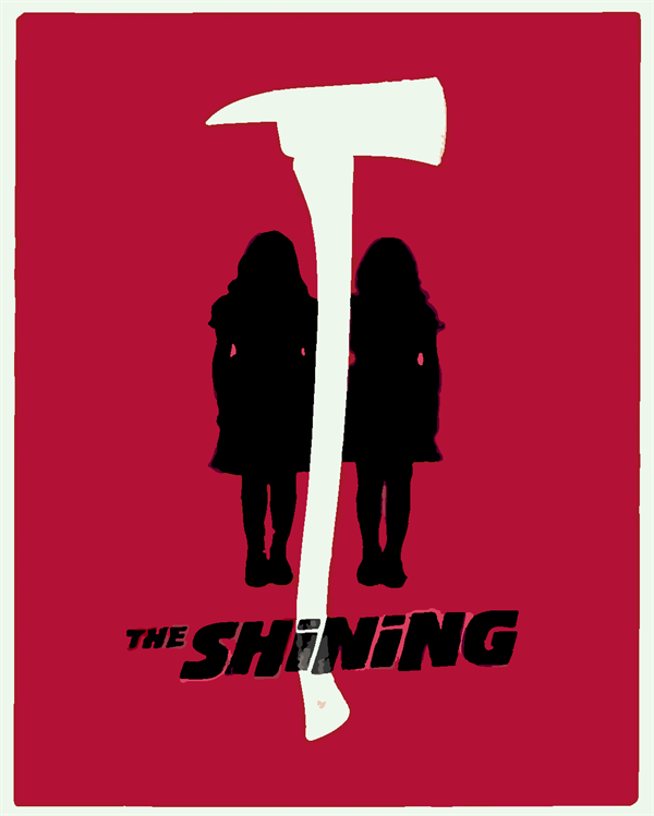 Cinnet (The Shining) Sayılarla Boyama Seti Sayılarla Boyama Seti 40x50 cm (Tuvale Gerili)