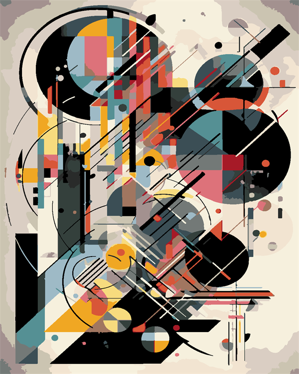 KANDINSKY Boyama Seti 40x50 cm (Tuvale Gerili)