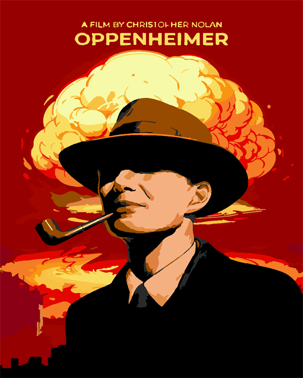 Oppenheimer Sayılarla Boyama Seti Sayılarla Boyama Seti 40x50 cm (Tuvale Gerili)