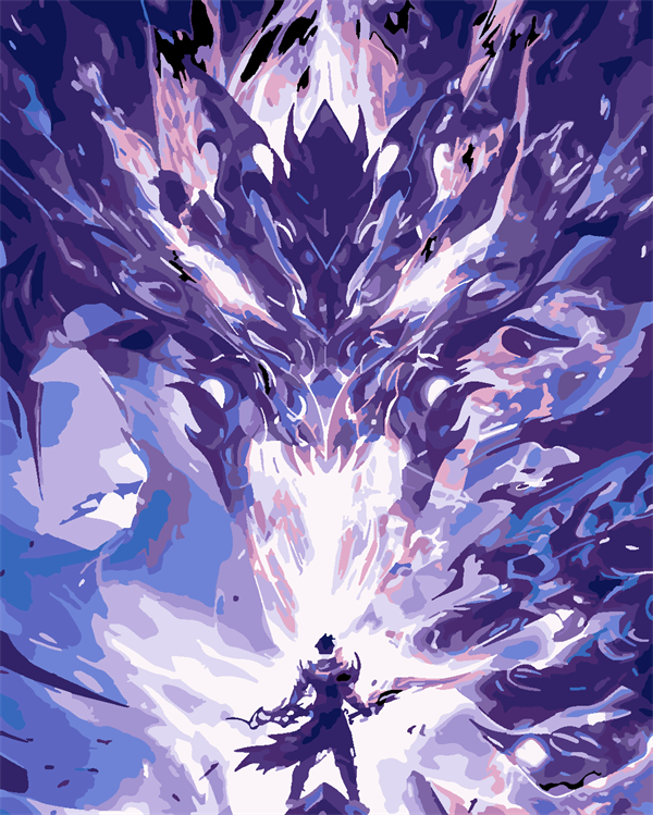Solo Leveling -Ashborn 40x50 cm (Tuvale Gerili)
