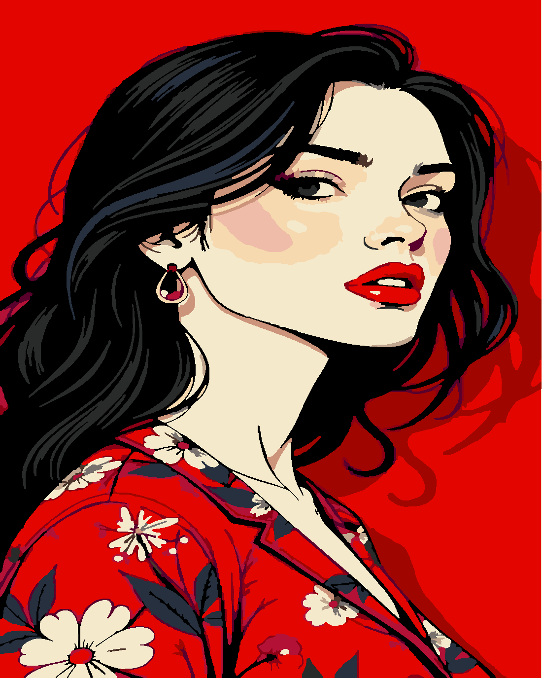 ASALET Boyama Seti 40x50 cm (Tuvale Gerili)