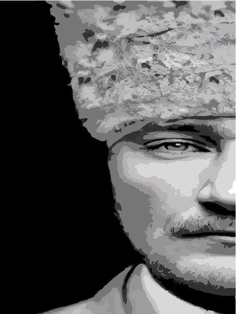 Başkumandan Sayılarla Boyama Seti  (Tuvale Gerili)