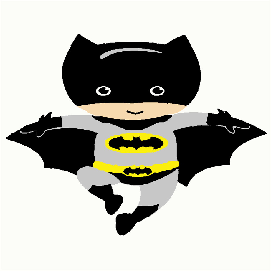Batman Sayılarla Boyama Seti 20x20