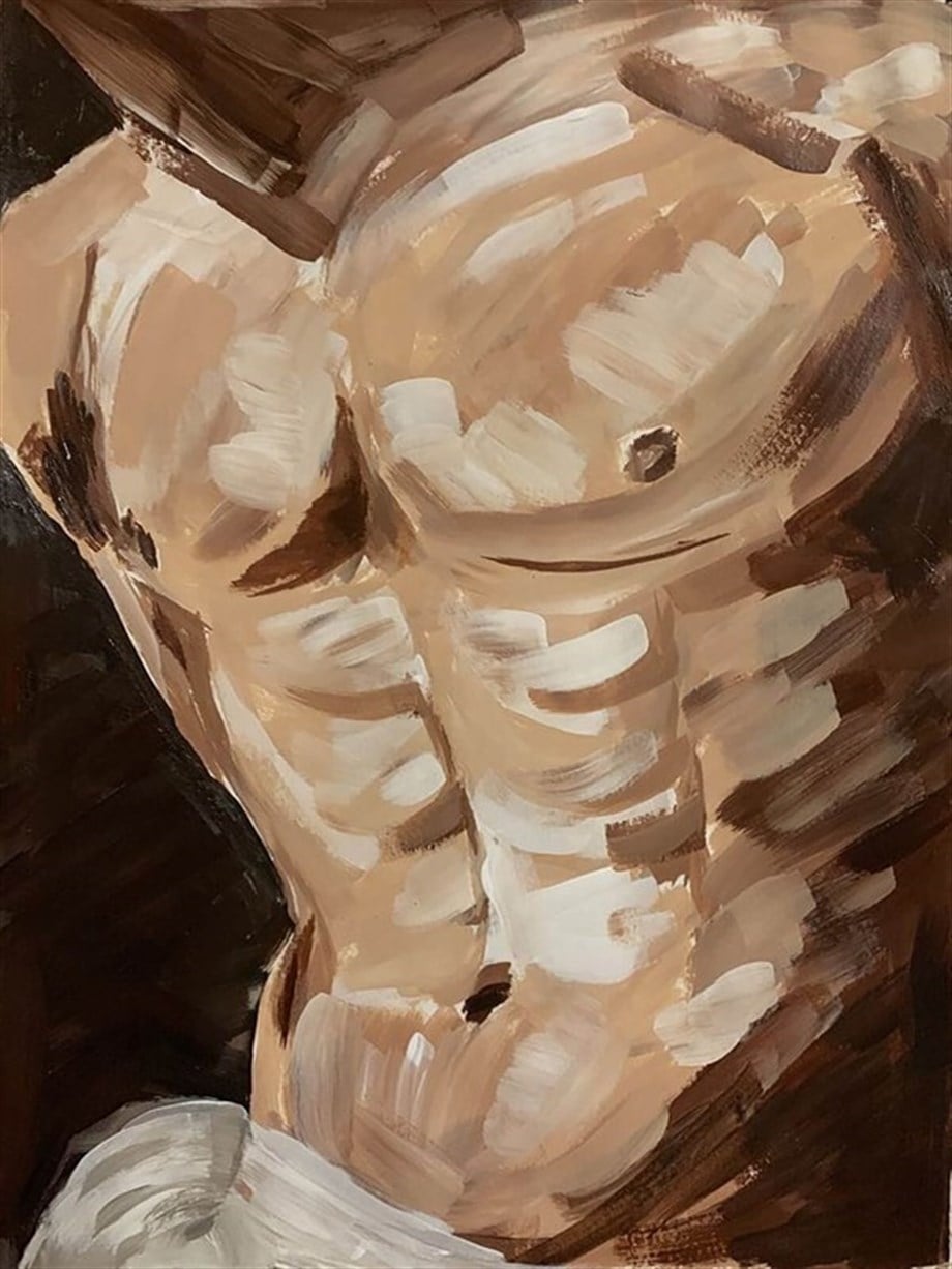 Biscolata Boy Sayılarla Boyama Seti 50x65 cm (Tuvale Gerili)