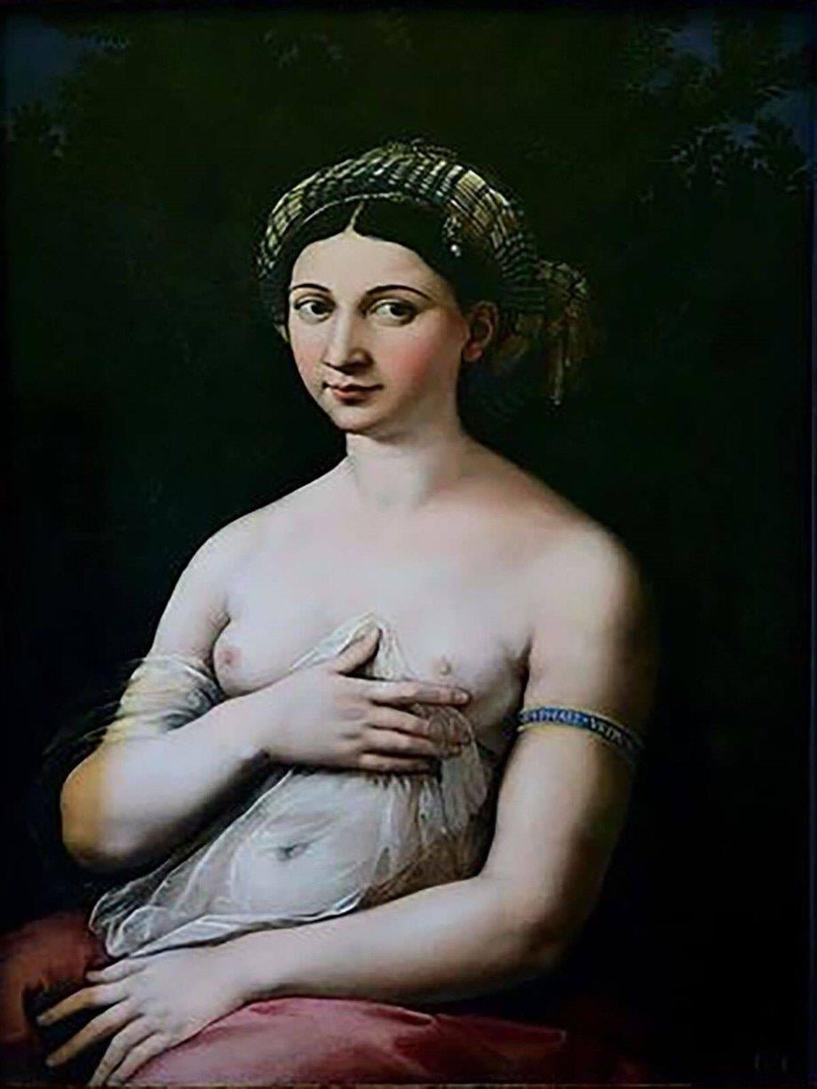 Çıplak Sanat Sayılarla Boyama Seti 40x50 cm (Tuvale Gerili)