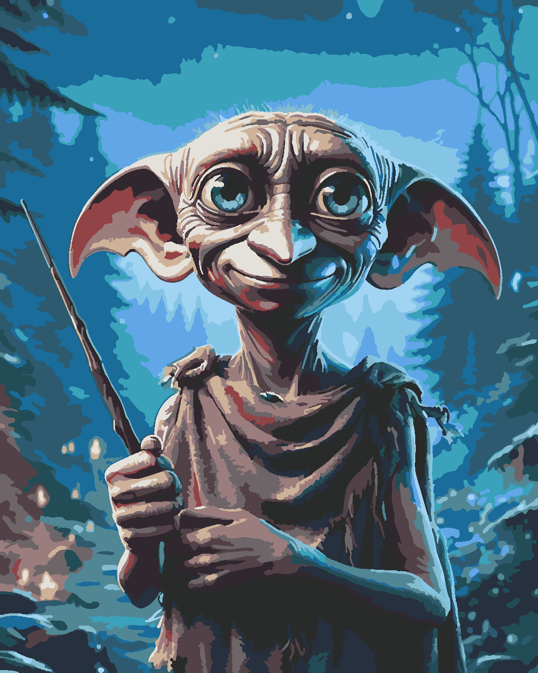 DOBBY Boyama Seti 40x50 cm (Tuvale Gerili)