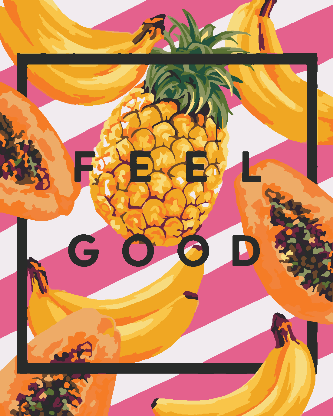 Feel Good Boyama Seti 40x50 cm (Tuvale Gerili)