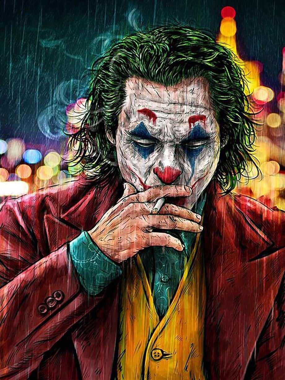 Joker 2 Sayılarla Boyama Seti 50x65 cm (Tuvale Gerili)