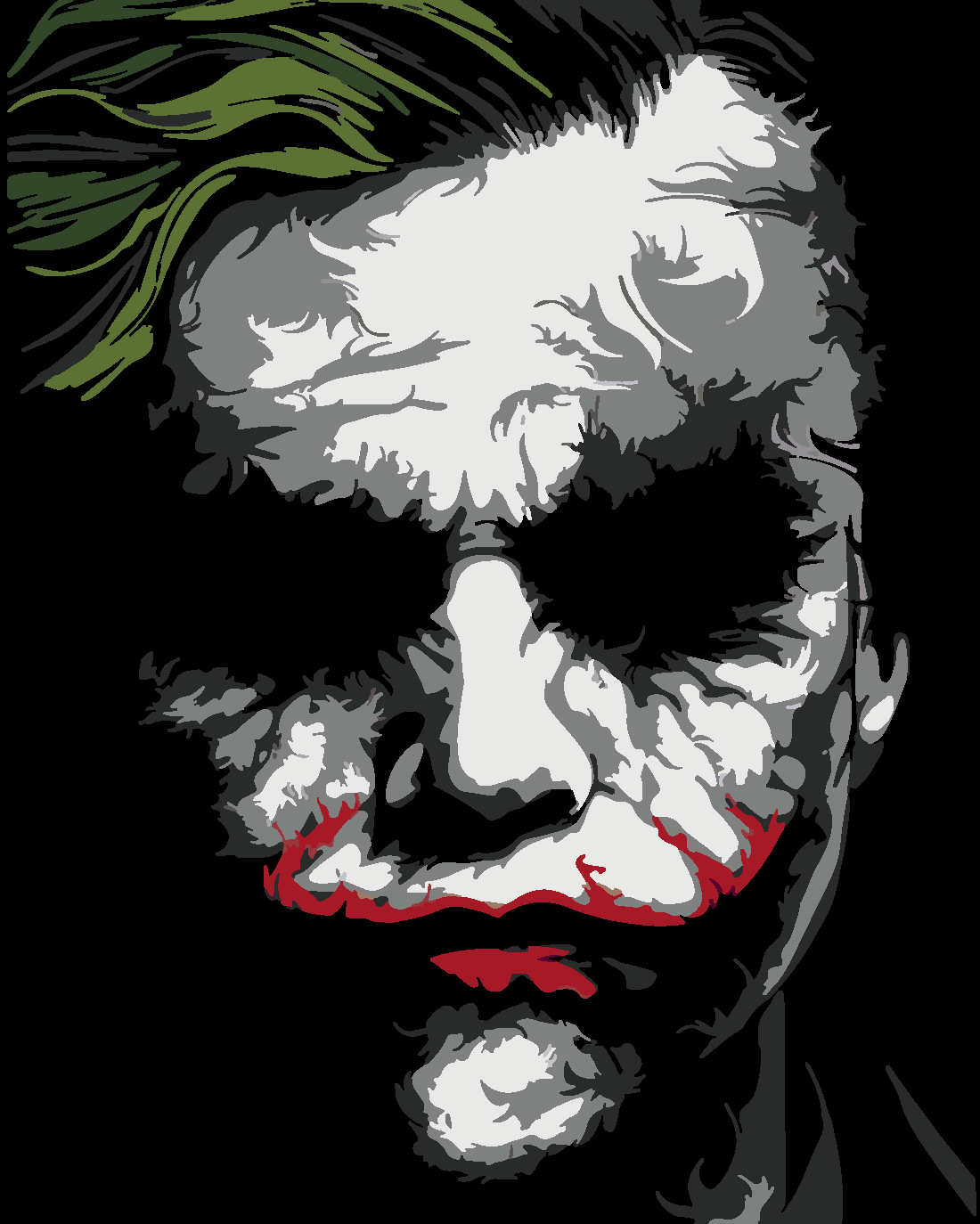 Joker 5 Sayılarla Boyama Seti 40x50 cm (Tuvale Gerili)