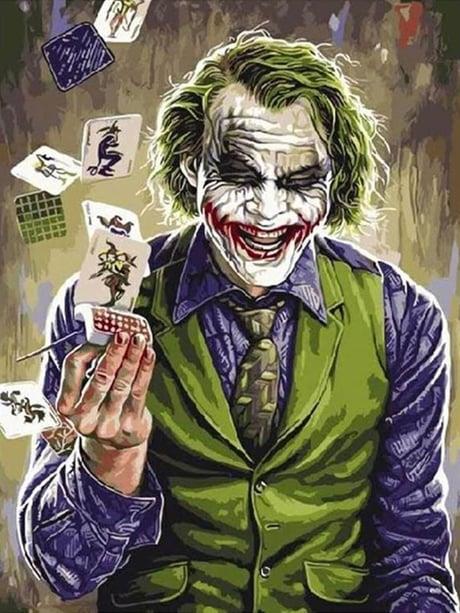 Joker Sayılarla Boyama Seti 40x50 cm (Tuvale Gerili)