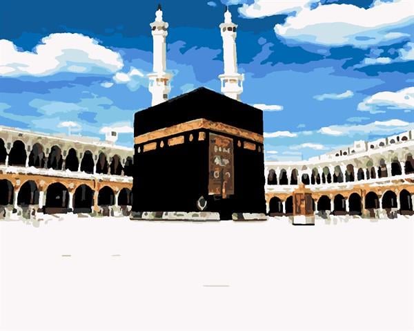 Kabe 2 Sayılarla Boyama Seti (Tuvale Gerili)