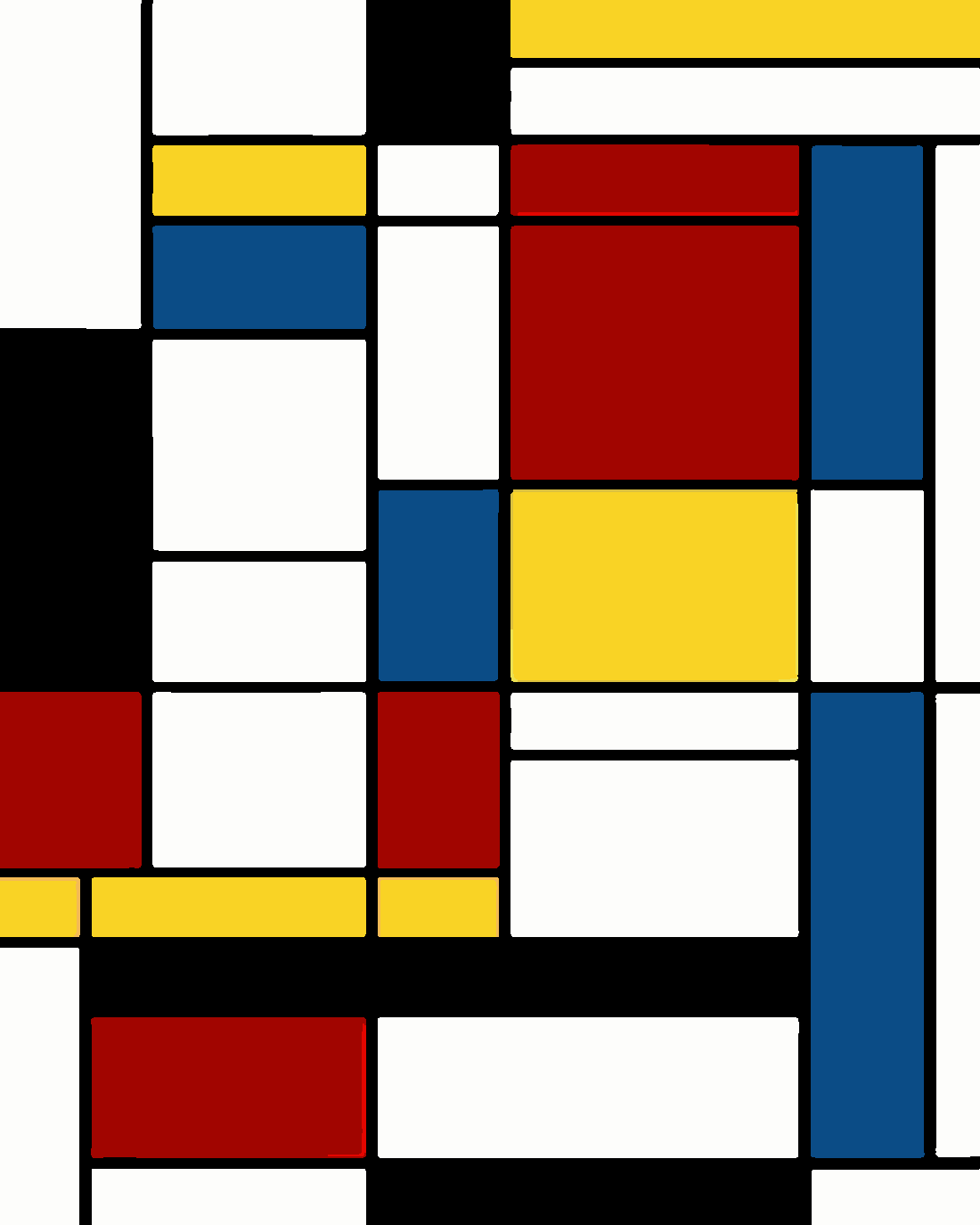 MİNİMAL MODERN 2 Boyama Seti 40x50 cm (Tuvale Gerili)
