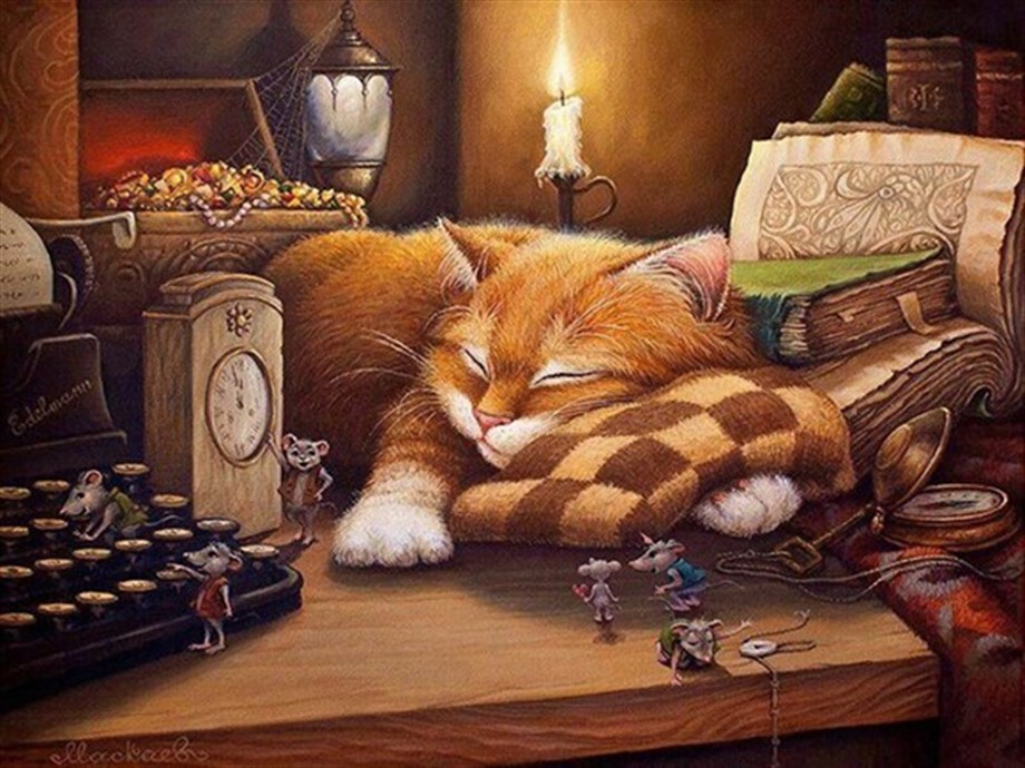 Mırmır Şekerlemesi Sayılarla Boyama Seti(60x75 cm Tuval Şasesine Gerili)