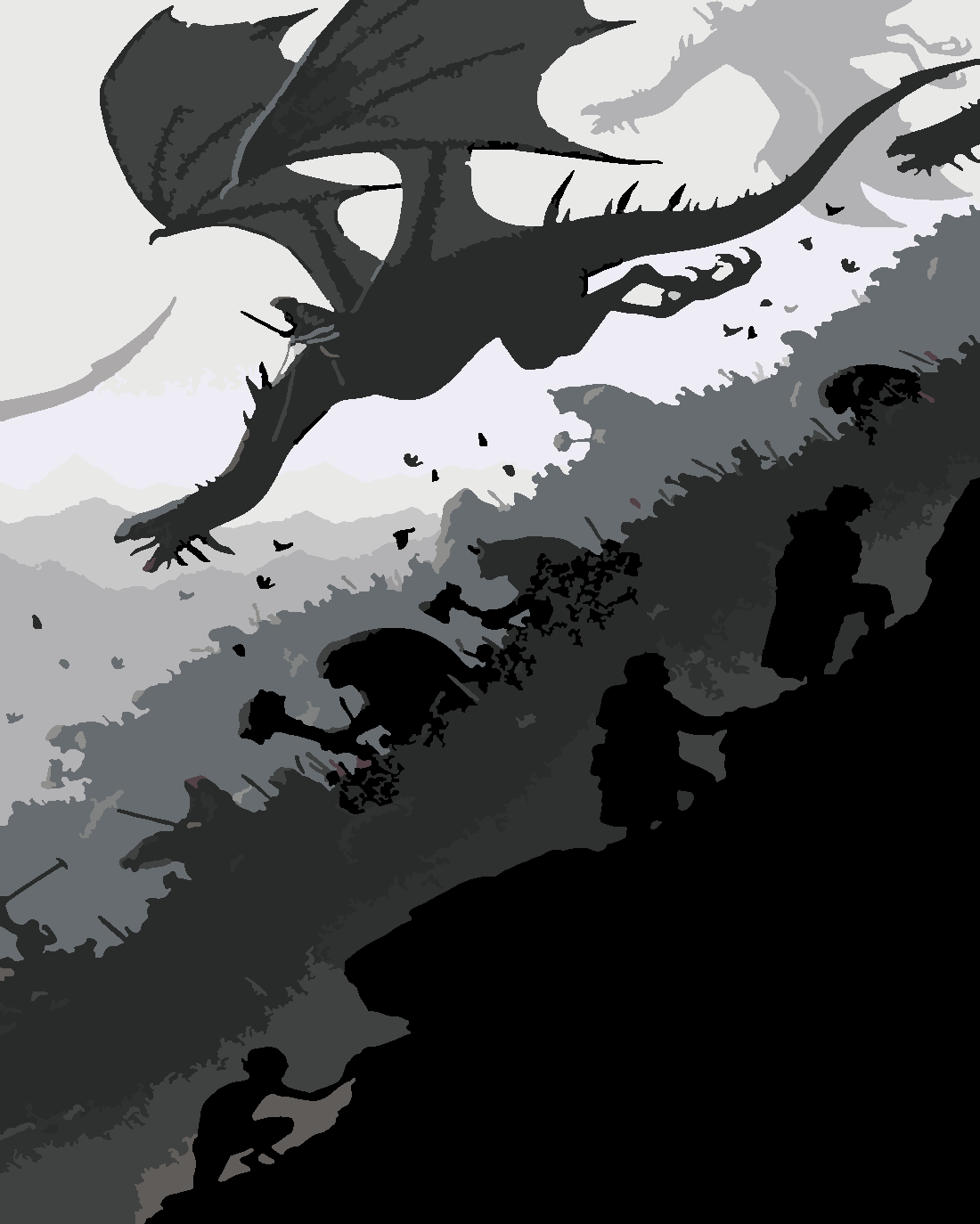 nazgul Boyama Seti 40x50 cm (Tuvale Gerili)