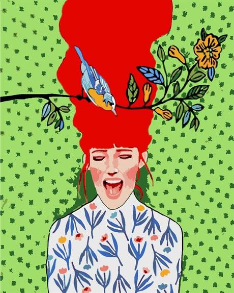 Neşe Sayılarla Boyama Seti  (Tuvale Gerili)