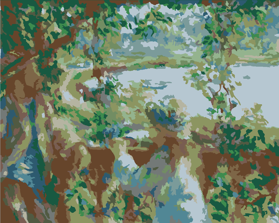 ÜNLÜ ESERLER SERİSİ 10 Boyama Seti 40x50 cm (Tuvale Gerili)