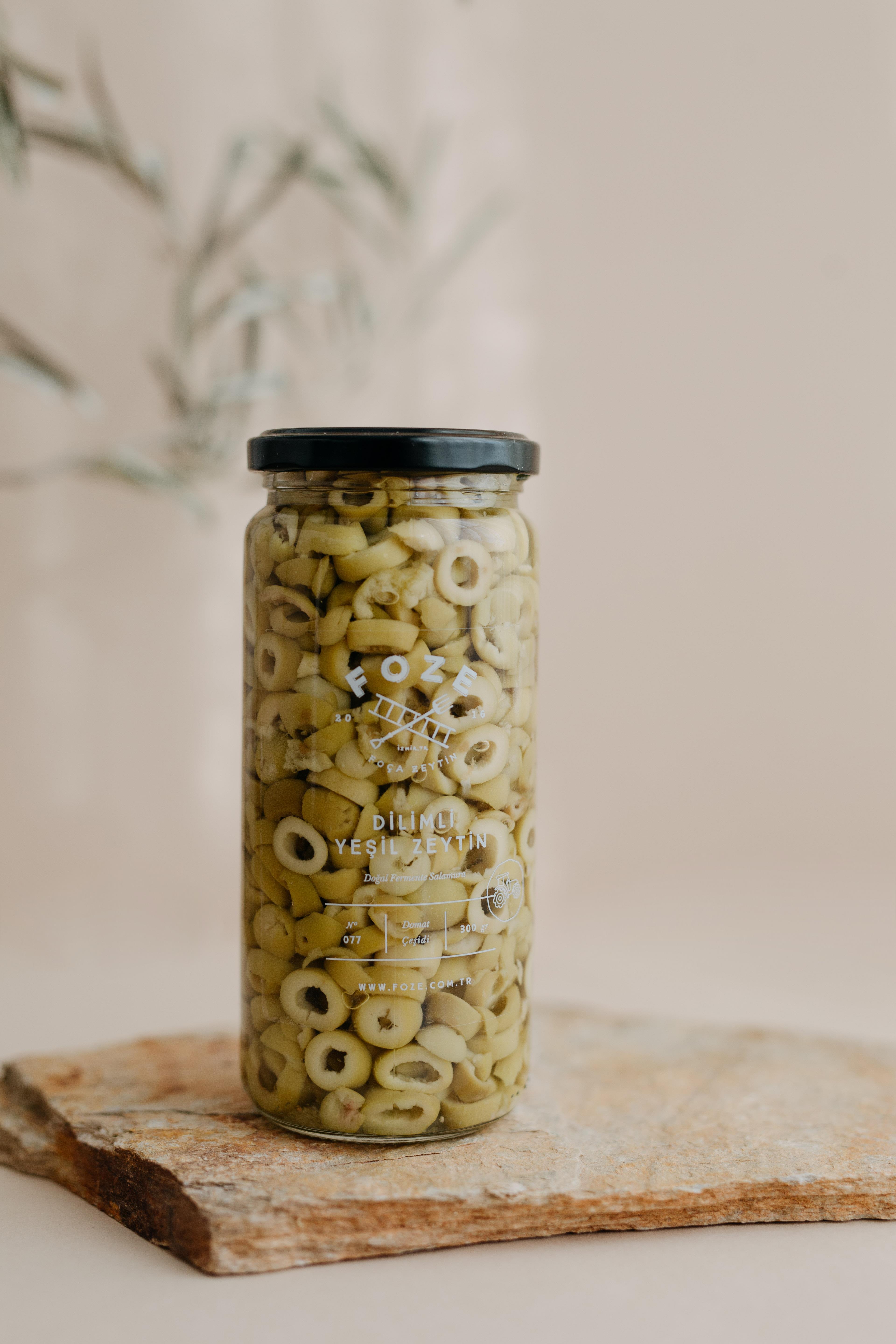 Foze Dilimli Yeşil Zeytin300gr