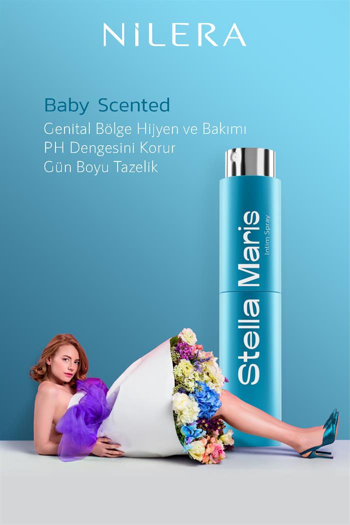 Nilera Stella Maris Intim Spray With Refill Set - Baby Scented