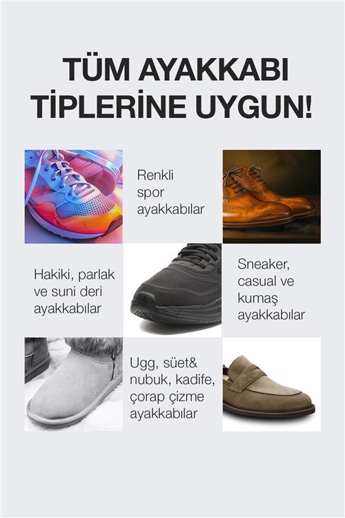 Ayakkabı Temizleyici Sprey 500 ML - 2li