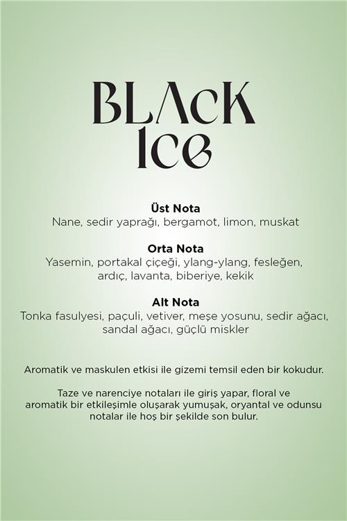 Black Ice A1 Koku Kartuşu 200 ML Premium Seri