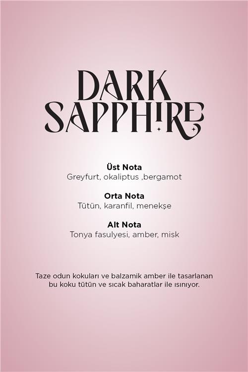 Dark Sapphire A1 Koku Kartuşu 200 ML Premium Seri