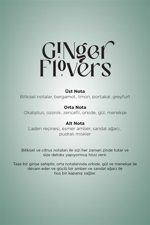 Ginger Flowers 50ML Premium Seri