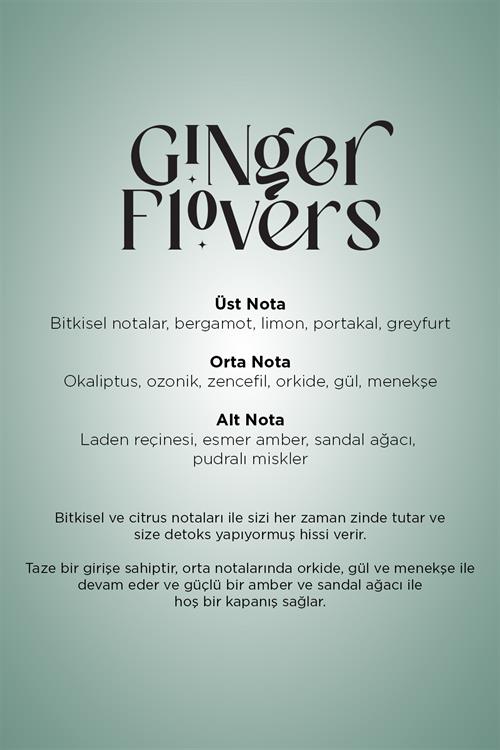 Ginger Flowers A2 Plus Koku Kartuşu 900 ML