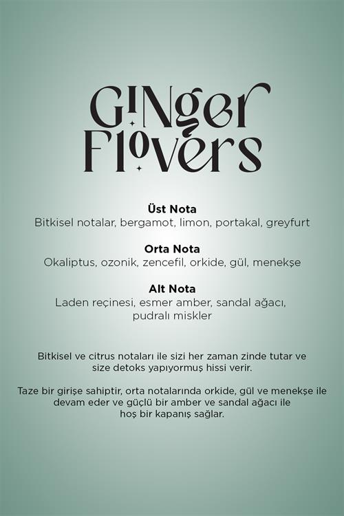 Ginger Flowers Maxx Tower 750-X  Koku Kartuşu 100 ML Premıum Seri
