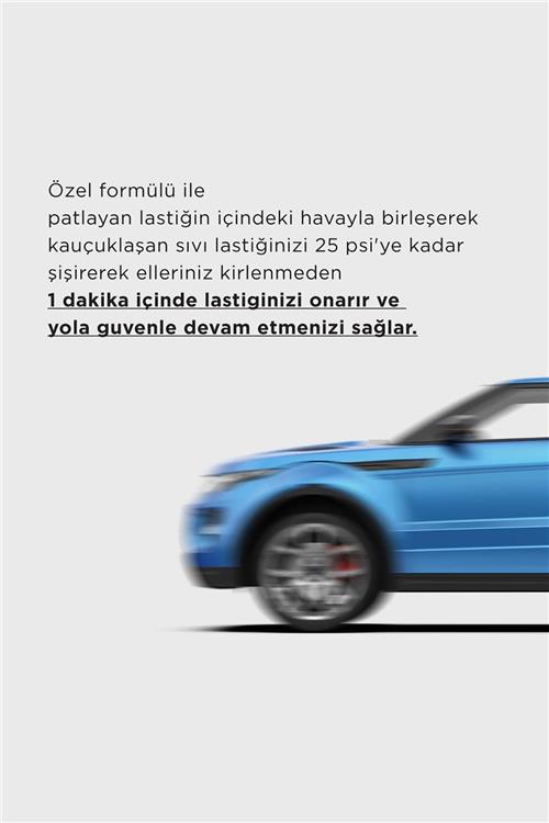 Lastik Tamir Kiti Sprey 300ML 3lü